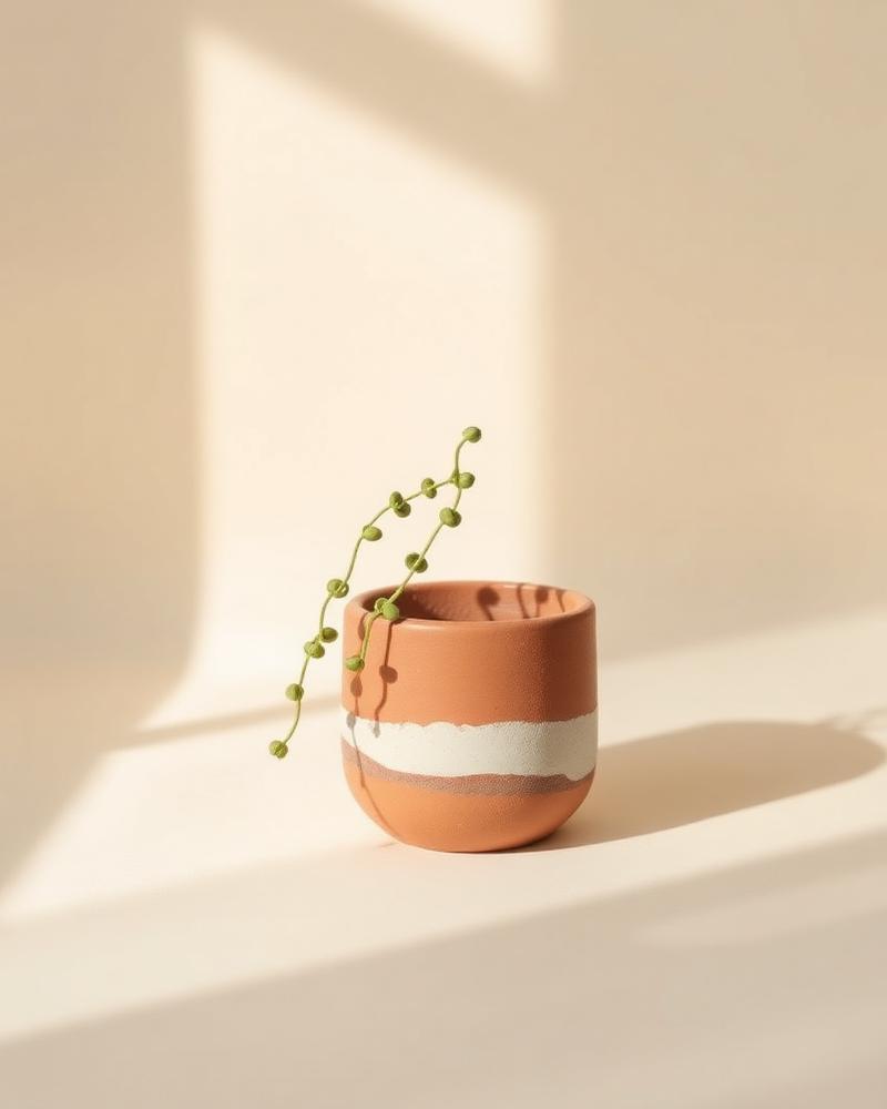 Minimal Round Planter